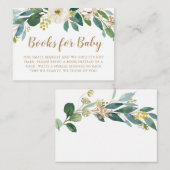 ベビー挿入カード用グリーンブック エンクロージャーカード (正面/裏面)