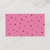 ベビー挿入カード用スイカ帳 エンクロージャーカード (裏面)