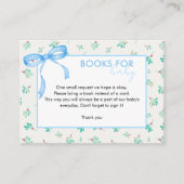 ベビー挿入カード用メモ帳 エンクロージャーカード (正面)