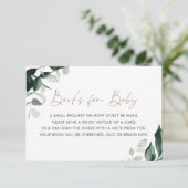 ベビー挿入カード用MAREE植栽ブック エンクロージャーカード (スタンド正面)