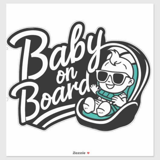 ベビー搭載 シール (シート)