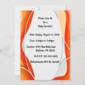 ベビー散布招待状 招待状 (裏面)