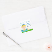 ベビー散水シャワーシール スクエアシール (封筒)