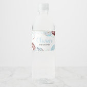 ベビー散水ドーナツ赤ちゃんシャワー ペットボトルラベル (正面)