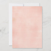 ベビー散水招待状カードフローラ 招待状 (裏面)