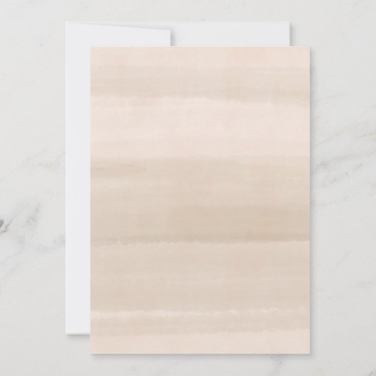 ベビー散水秋のフローラカボチャ赤ちゃんシャワー 招待状 (裏面)