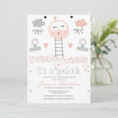 ベビー散水路から月のピンク 招待状 (スタンド正面)