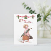 ベビー新年とヴァリーズヴィンテージ新年 シーズンポストカード (スタンド正面)