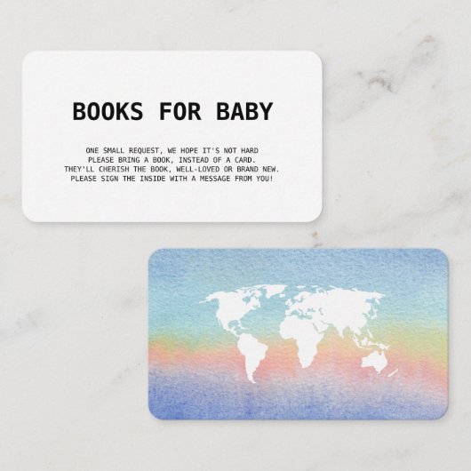 ベビー旅行旅券搭乗券エンクロ エンクロージャーカード (正面/裏面)