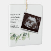 ベビー明けユーカリ植物妊娠アナウンクス セラミックオーナメント (右)