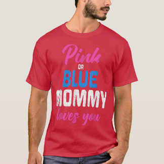 ベビー明らかにするパーティー未来mommy妊娠ジェンダー tシャツ