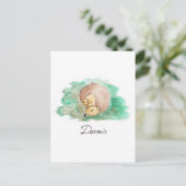 ベビー昼寝 ポストカード (スタンド正面)