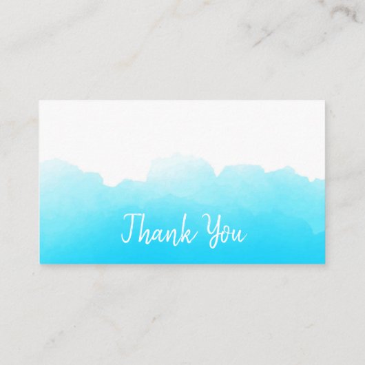 ベビー書依頼赤ちゃんシャワー招待状 名刺 (裏面)