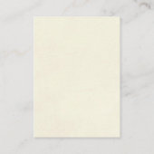 ベビー書要求カードbohoフローラ エンクロージャーカード (裏面)