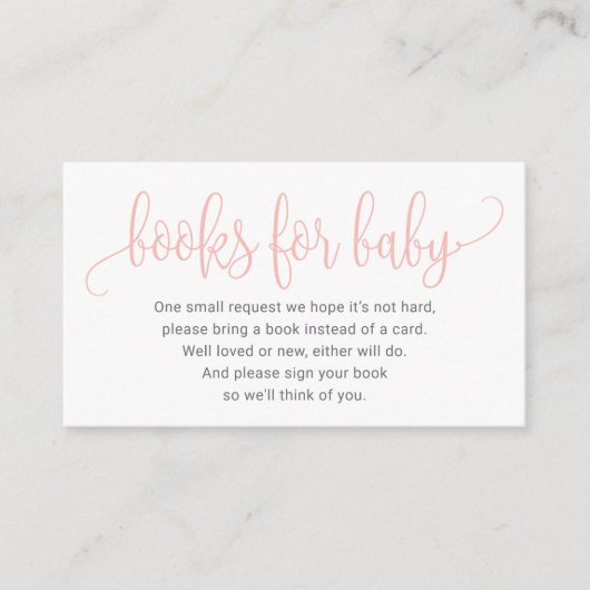 ベビー書 エンクロージャーカード (正面)