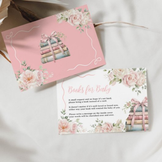 ベビー書 | ストーリーブックベビーシャワー エンクロージャーカード