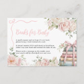 ベビー書 | ストーリーブックベビーシャワー エンクロージャーカード (正面)