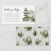 ベビー書 |赤ちゃんシャワー エンクロージャーカード (正面/裏面)