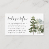 ベビー書 |赤ちゃんシャワー エンクロージャーカード (正面)