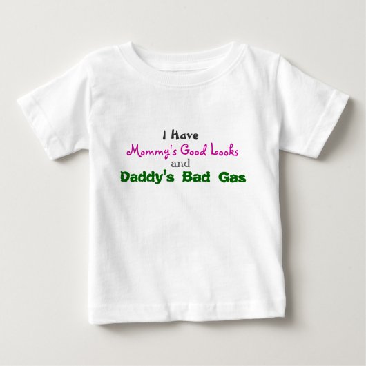 ベビー最高ののTシャツとWorst Quality Tシャツ (正面)