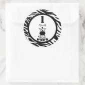 ベビー月スタンプ ラウンドシール (バッグ)