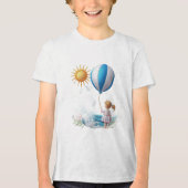 ベビー服 トライブレンドＴシャツ (正面)