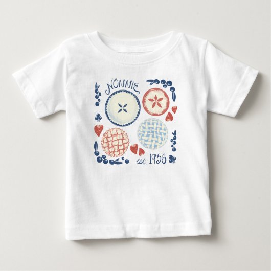 ベビー服 - Nonnie ベビーTシャツ (正面)