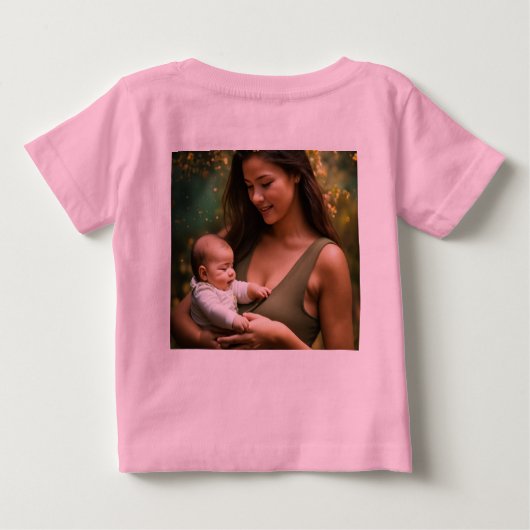 ベビー服 Tシャツ (裏面)