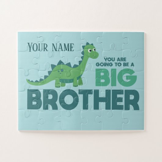 ベビー期待の恐竜の兄 ジグソーパズル (横)
