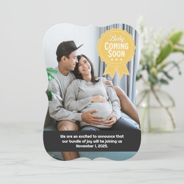 ベビー来の間の妊娠の発表 (スタンド正面)