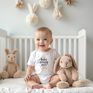 ベビー来ズ2025虹ベビー ベビーボディスーツ