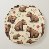 ベビー枕 ラウンドクッション (正面)