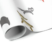 ベビー林動物包装紙 ラッピングペーパー (ロールコーナー)