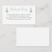 ベビー格納装置カード用の帳簿 コーリングカード (正面/裏面)