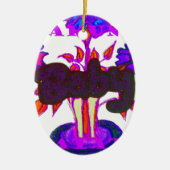 ベビー植物ハクナマタタギフト.png セラミックオーナメント (正面)