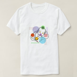 ベビー植物芸術 Tシャツ