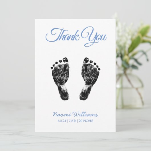 ベビー機器カスタムシンボルをサンキューカードにアップロード シーズンカード (スタンド正面)