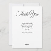 ベビー機器カスタムシンボルをサンキューカードにアップロード シーズンカード (裏面)