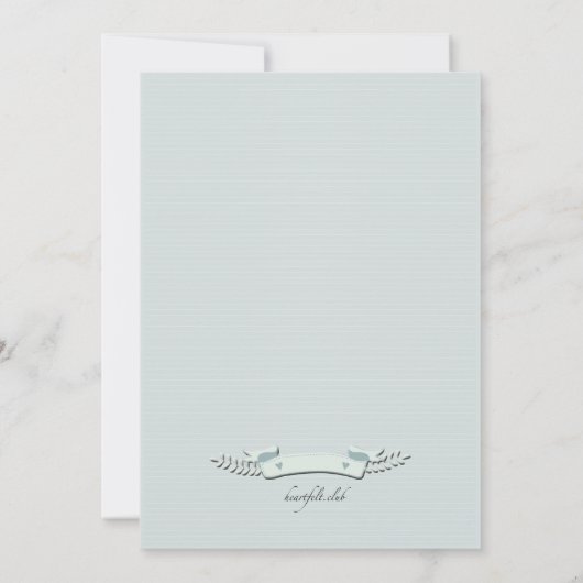 ベビー機器シンボルの性別表示パーティの招待状 招待状 (裏面)