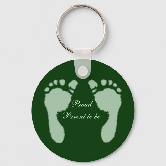 ベビー機器シンボル（緑） キーホルダー (正面)