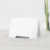 ベビー機器シンボル（緑） 招待状 (裏面)