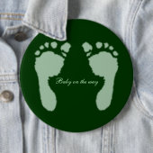 ベビー機器シンボル（緑） 缶バッジ (インサイチュ)