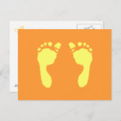 ベビー機器シンボル（黄） ポストカード (正面/裏面)