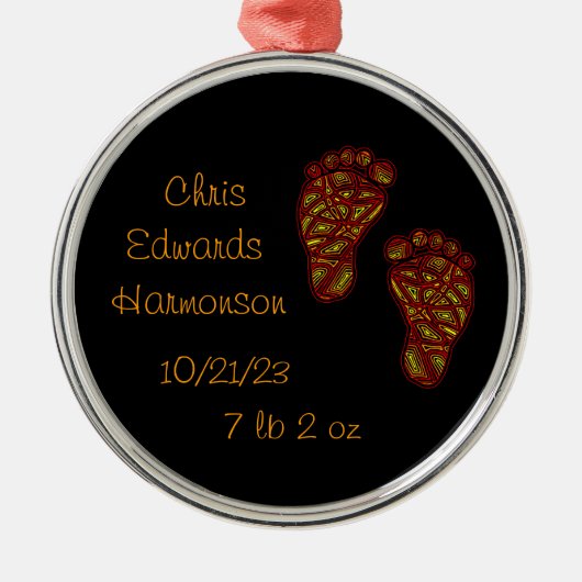 ベビー機器 メタルオーナメント (正面)