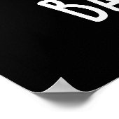 ベビー歯おもしろい歯プンダークBG ポスター (角)