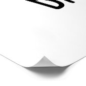 ベビー歯おもしろい歯プン ポスター (角)