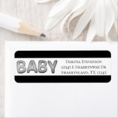 ベビー気球 | ユニセックス暴露のZilveren Douche ラベル (インサイチュ)