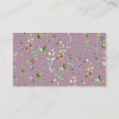 ベビー水彩ヴィンテージ給水缶用ブック エンクロージャーカード (裏面)