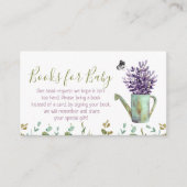 ベビー水彩ヴィンテージ給水缶用ブック エンクロージャーカード (正面)