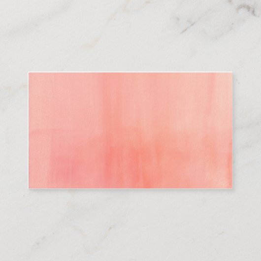 ベビー水彩甘い小さな桃のための本 エンクロージャーカード (裏面)